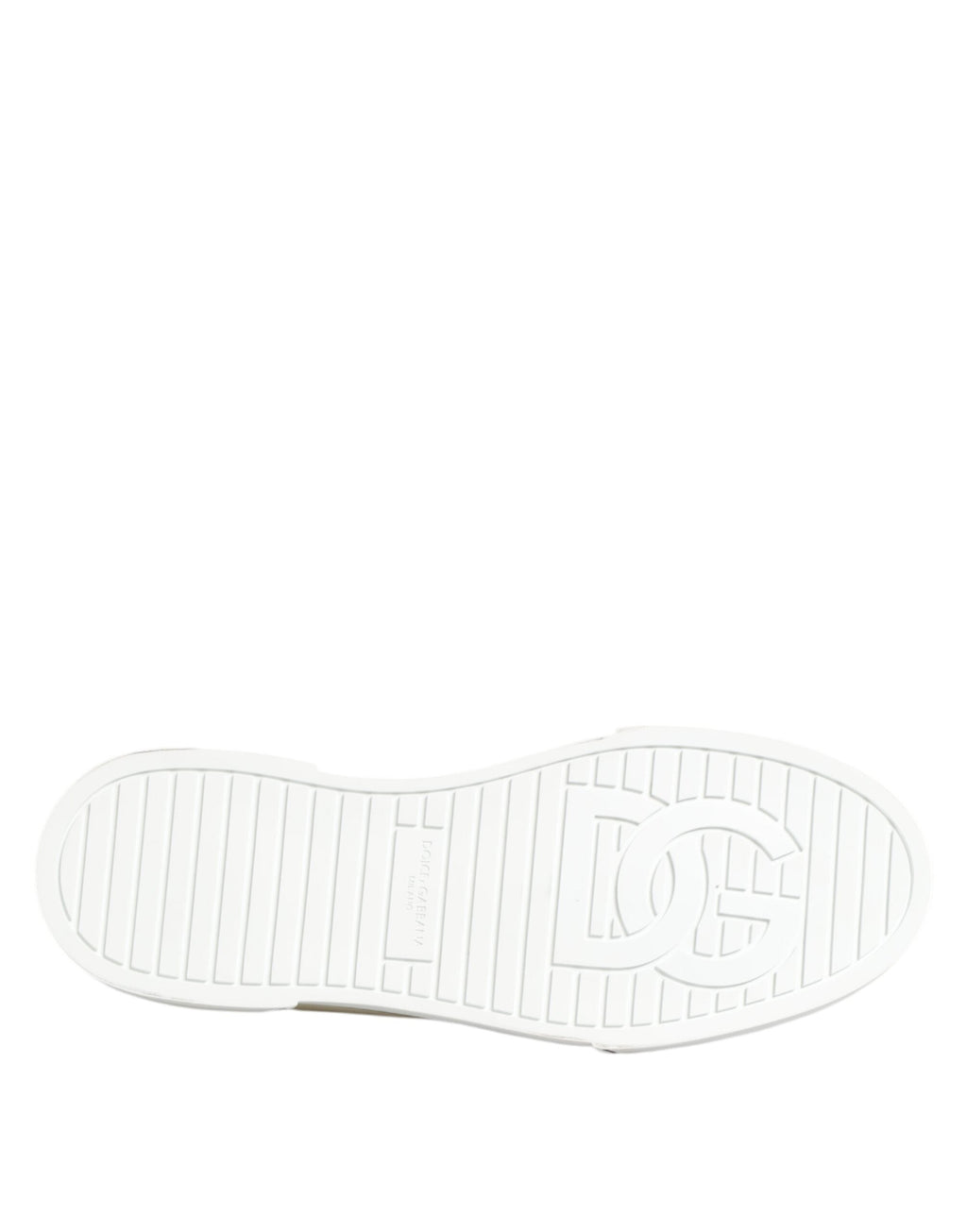 Dolce & Gabbana Multicolor Baumwolle Logo Low Top Sneakers Schuhe