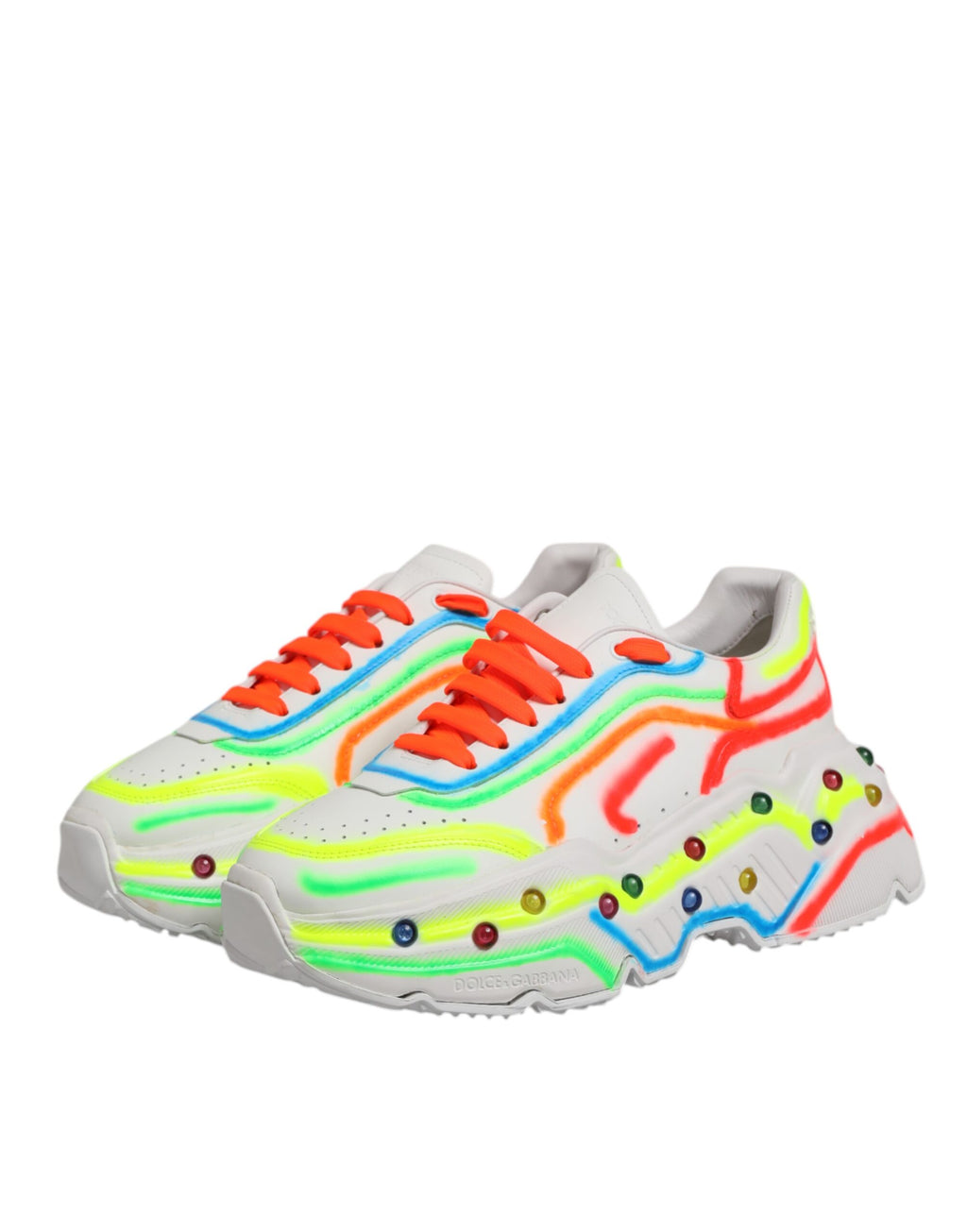 Dolce & Gabbana Multicolor Daymaster Low Top Turnschuhe Schuhe