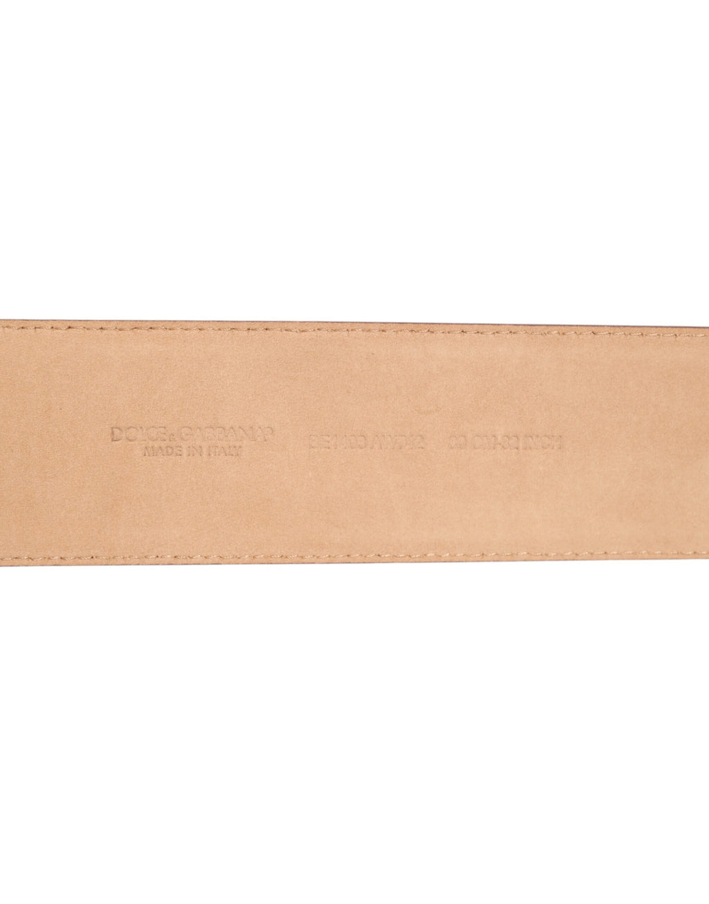 Dolce & Gabbana Burgunderfarbener Ledergürtel mit goldener Metallschnalle für Frauen