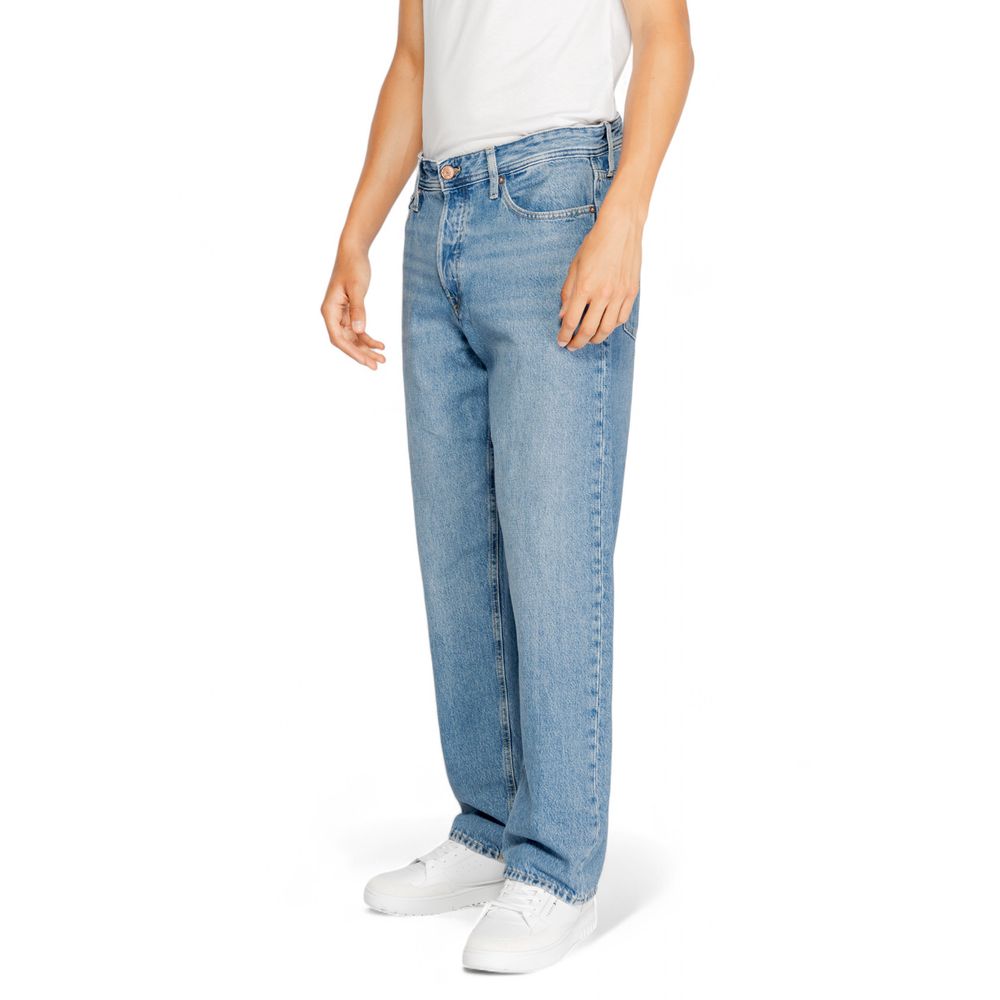 Jack Jones Blaue Baumwoll-Jeans mit Relaxed Fit