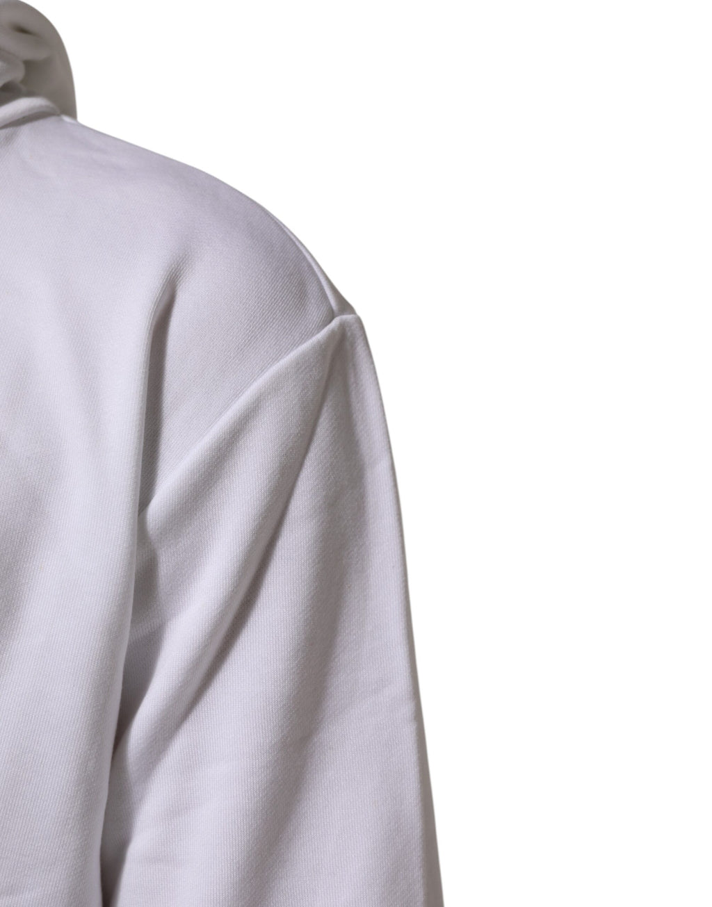 Dolce & Gabbana Weißes Sacred Heart Sweatshirt mit Kapuze Pullover