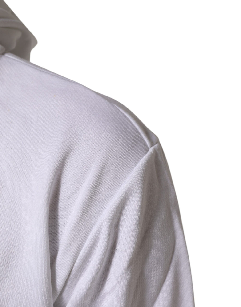 Dolce & Gabbana Weißes Sacred Heart Sweatshirt mit Kapuze Pullover