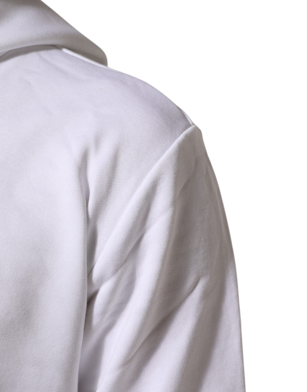 Dolce & Gabbana Weißes Sacred Heart Sweatshirt mit Kapuze Pullover