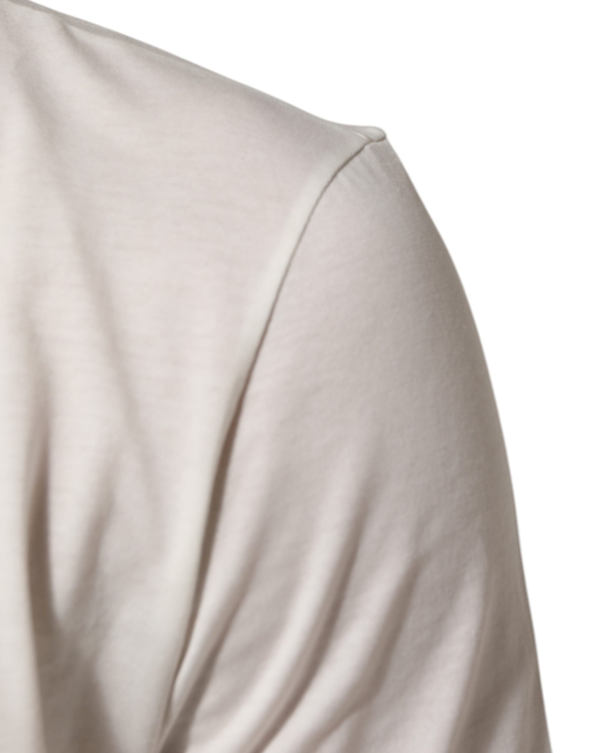 Dolce & Gabbana Weißes Baumwoll-Goodluck-2020-T-Shirt mit Rundhalsausschnitt