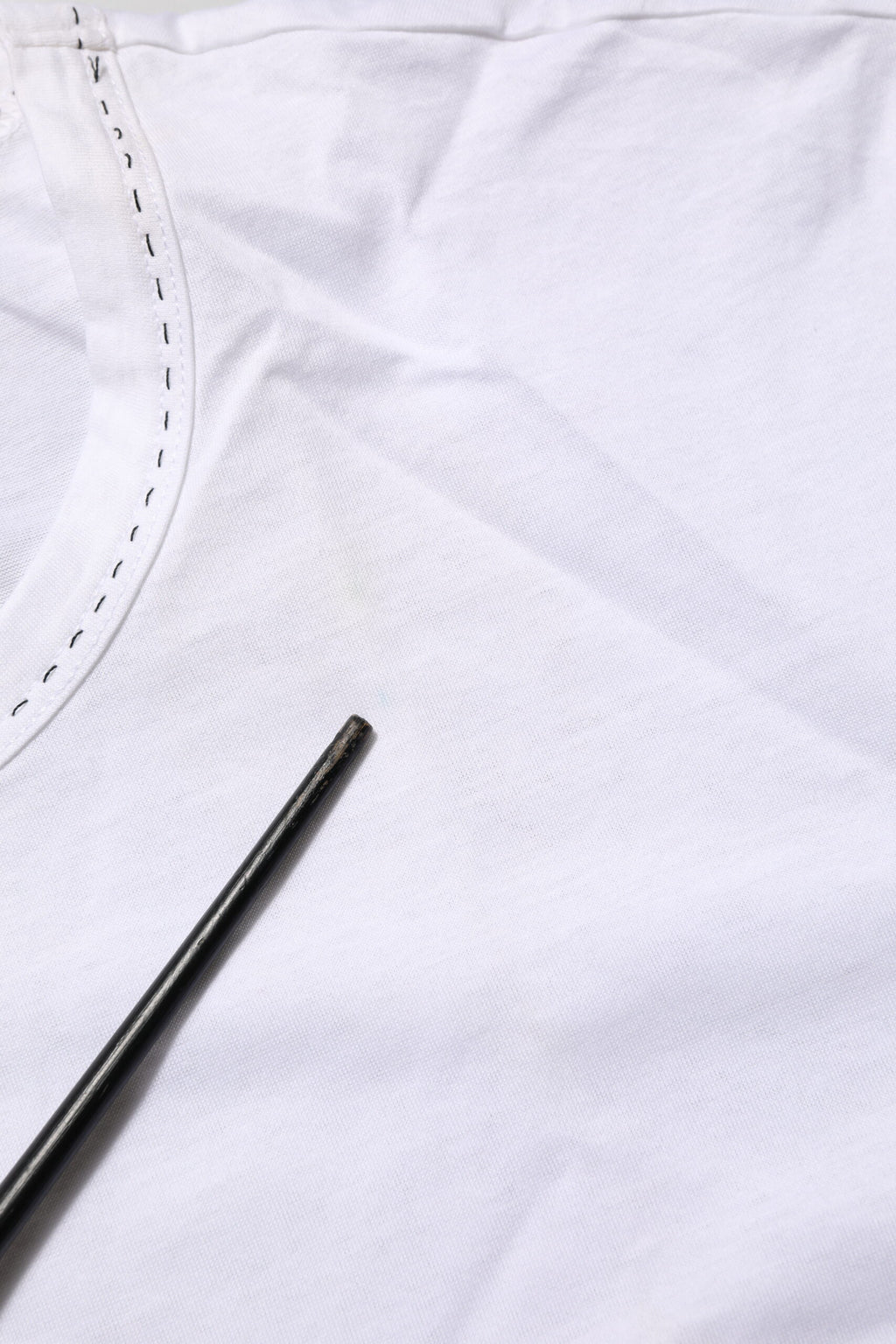 Dolce & Gabbana Weißes Baumwoll-T-Shirt mit Rundhalsausschnitt und Unterwäsche