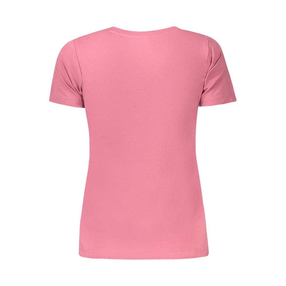 Pepe Jeans Rosa T-Shirt aus Baumwolle