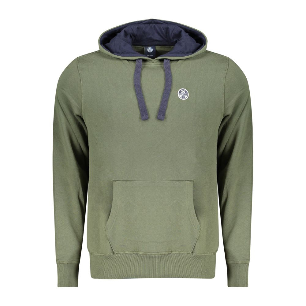 North Sails Grünes Baumwoll-Sweatshirt
