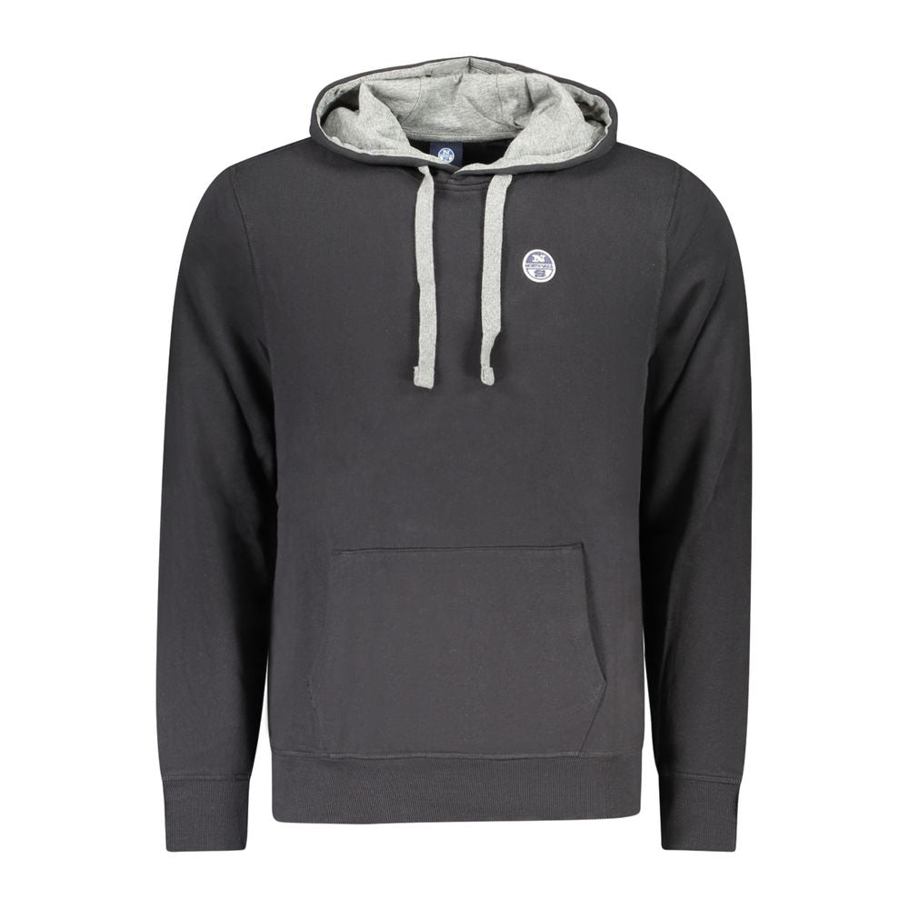 North Sails Schwarzes Baumwoll-Sweatshirt