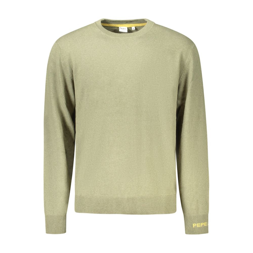 Pepe Jeans Grüner Baumwollpullover