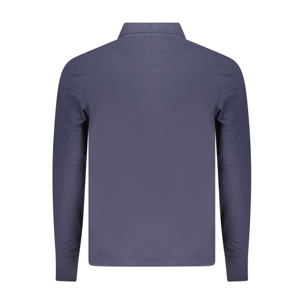 North Sails Blaues Baumwoll-Poloshirt