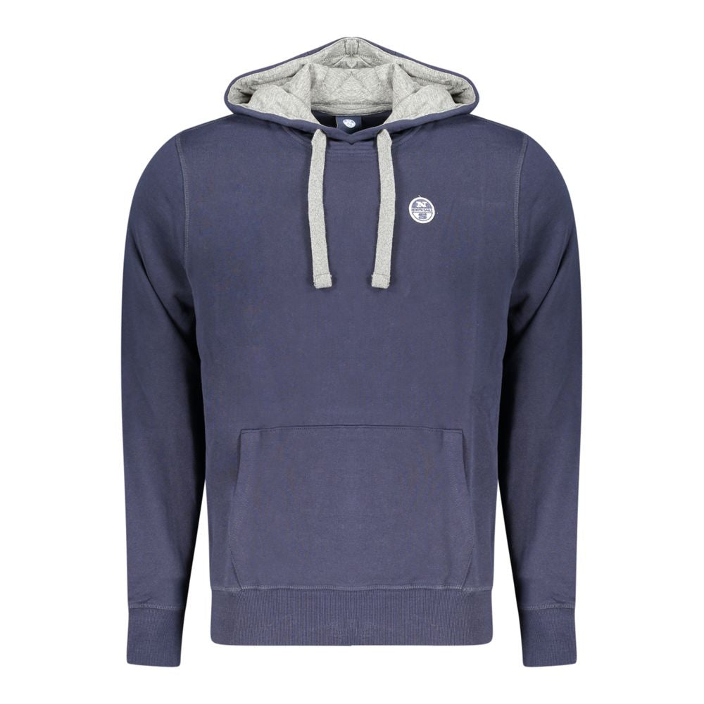 North Sails Blaues Baumwoll-Sweatshirt