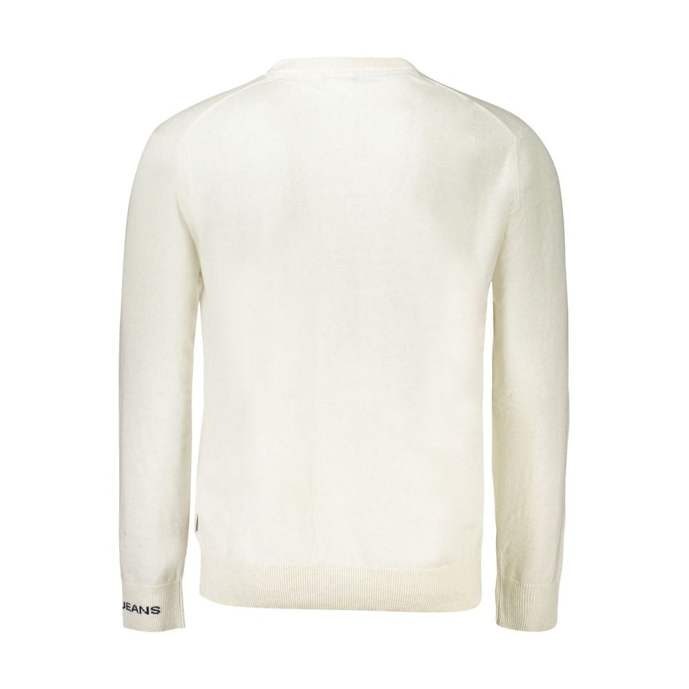 Pepe Jeans Weißer Baumwollpullover