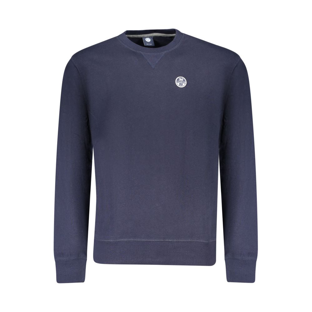 North Sails Blaues Baumwoll-Sweatshirt