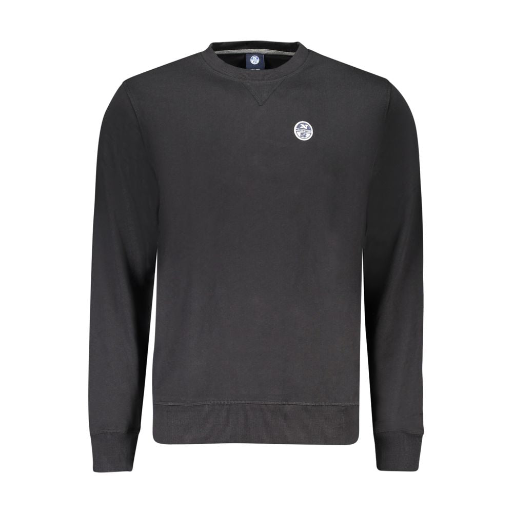 North Sails Schwarzes Baumwoll-Sweatshirt