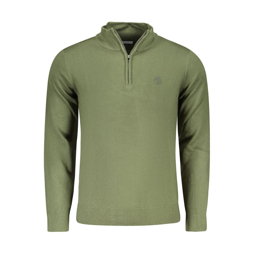 North Sails Grüner Nylon-Pullover