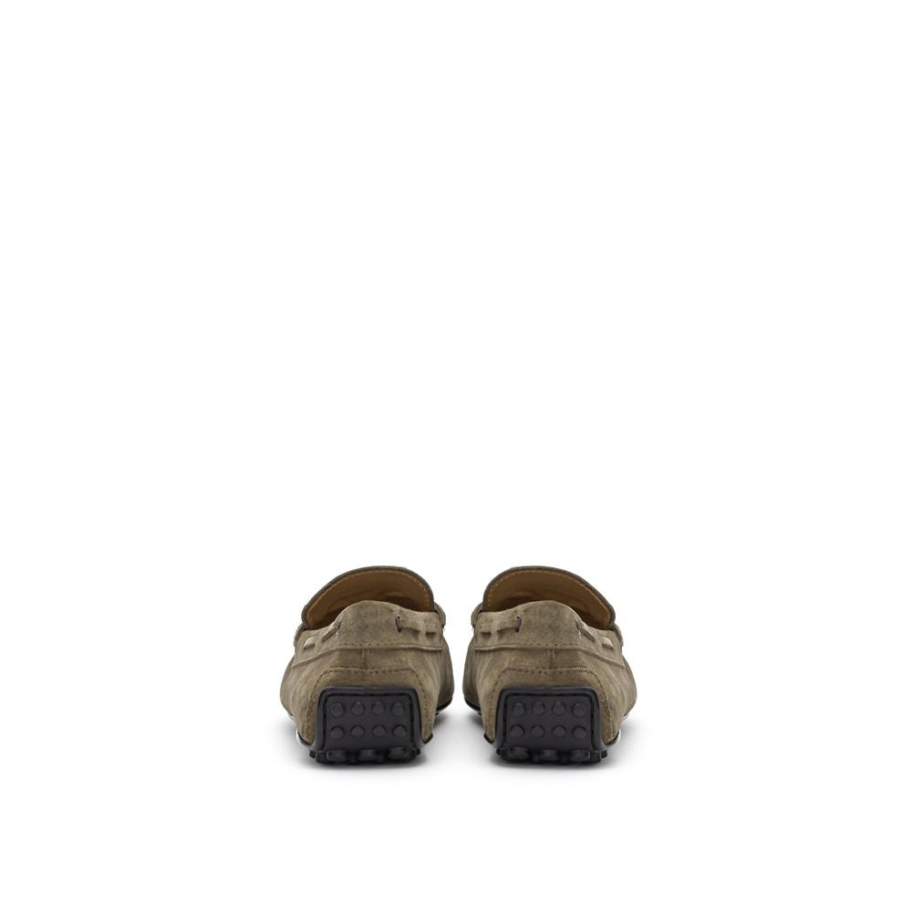 Tod's Beige Wildleder Mokassin