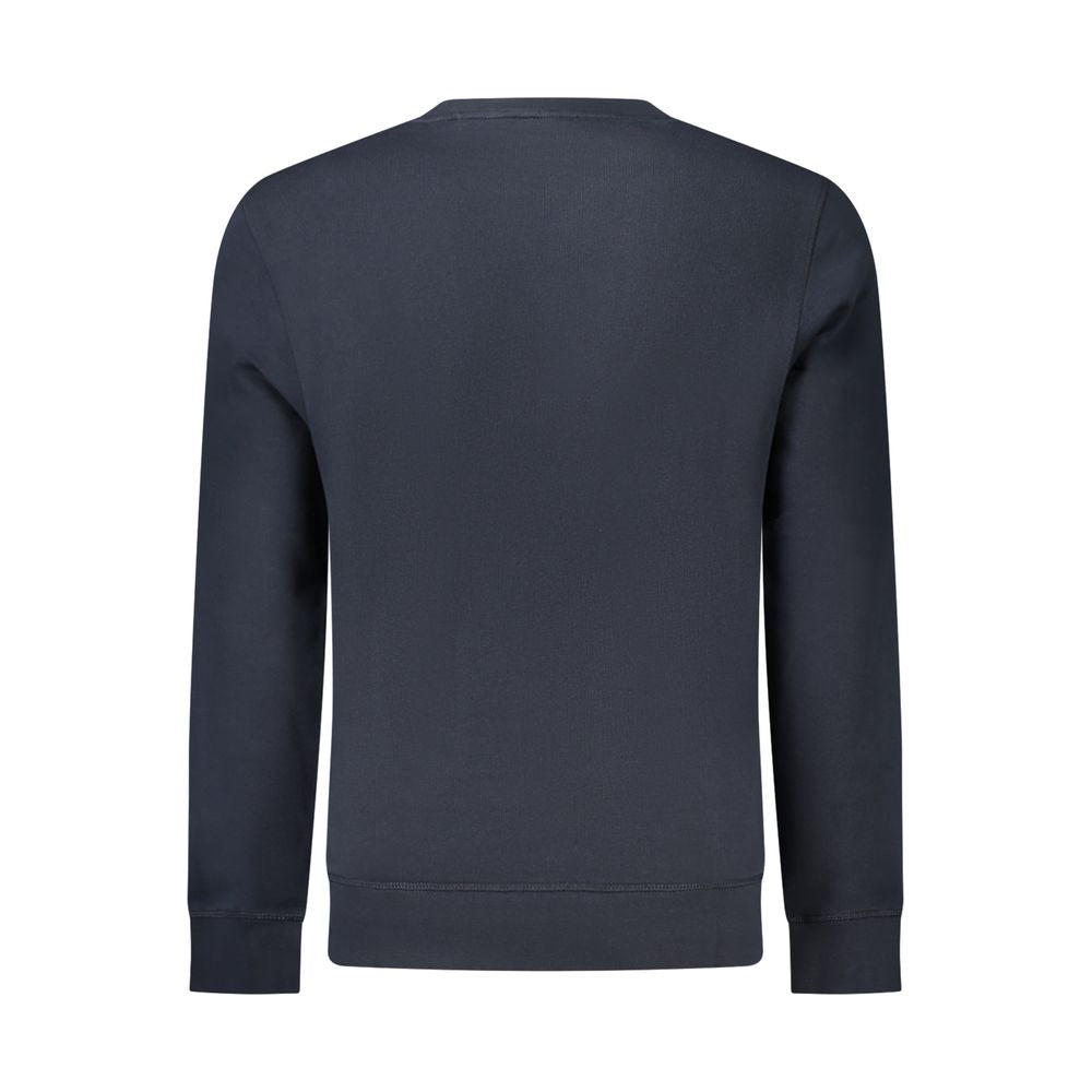 Hugo Boss Blaues Baumwoll-Sweatshirt