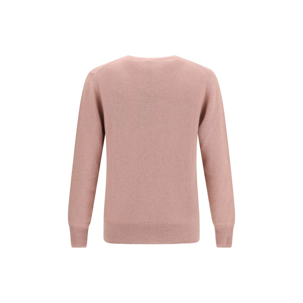 Brooksfield Sweatshirt aus Alpaka-Wolle in Multicolor