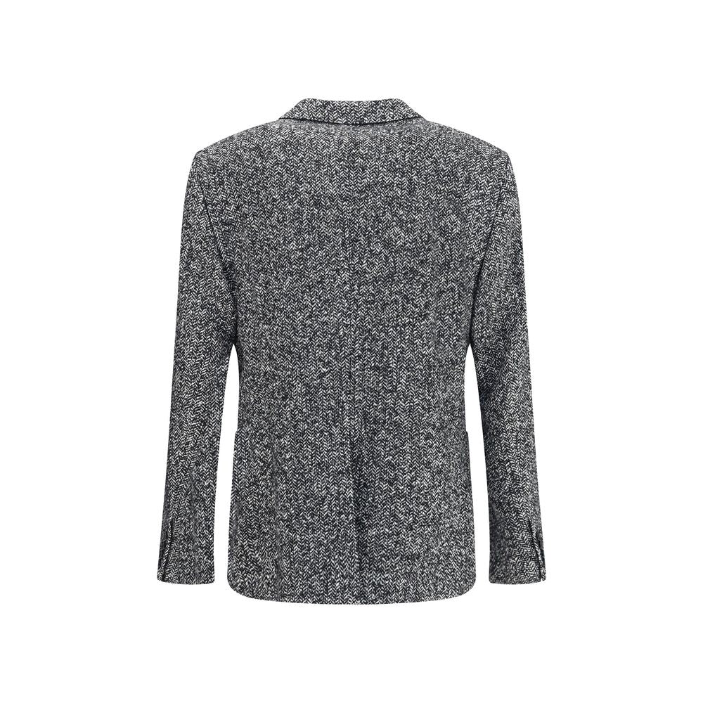 Dolce & Gabbana Portofino Zweireiher-Jacke mit Chevron-Muster