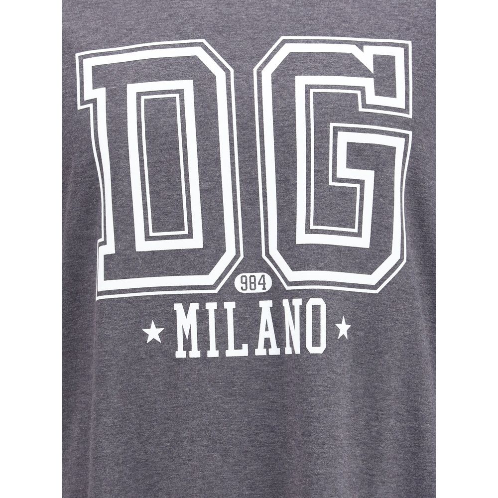 Dolce & Gabbana T-Shirt aus Baumwolle mit Logodruck