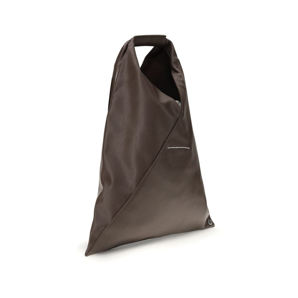 MM6 Braune Polyethylen-Handtasche