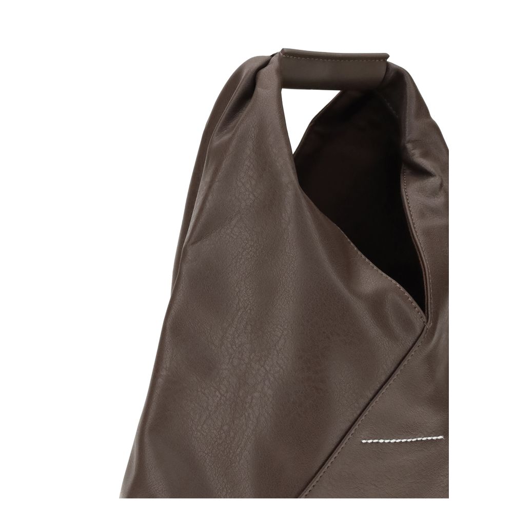 MM6 Braune Polyethylen-Handtasche