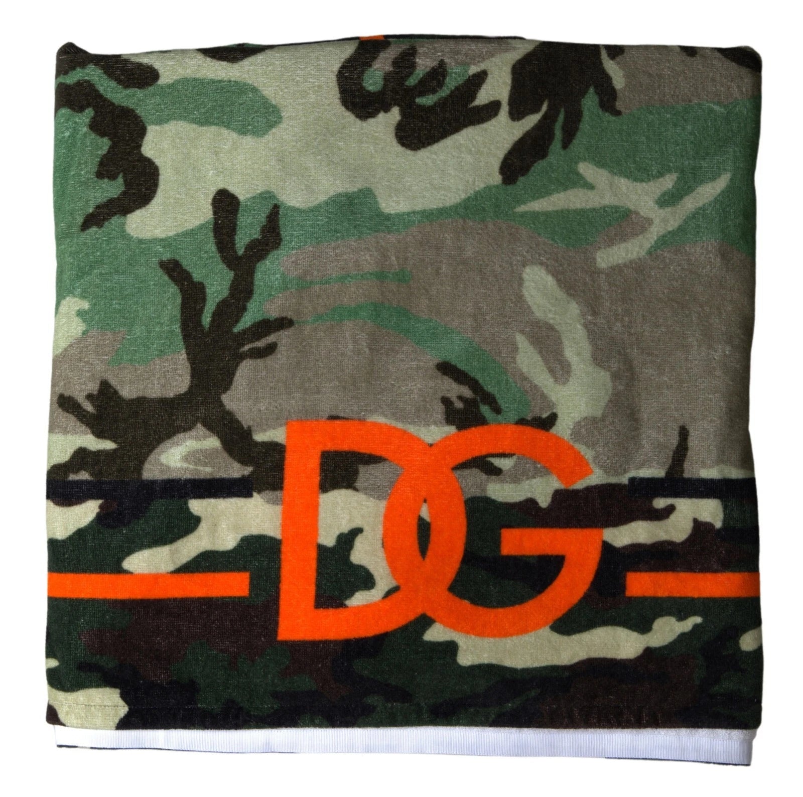 Dolce & Gabbana Mehrfarbig bedruckter Baumwoll-Wickeltuch-Schal