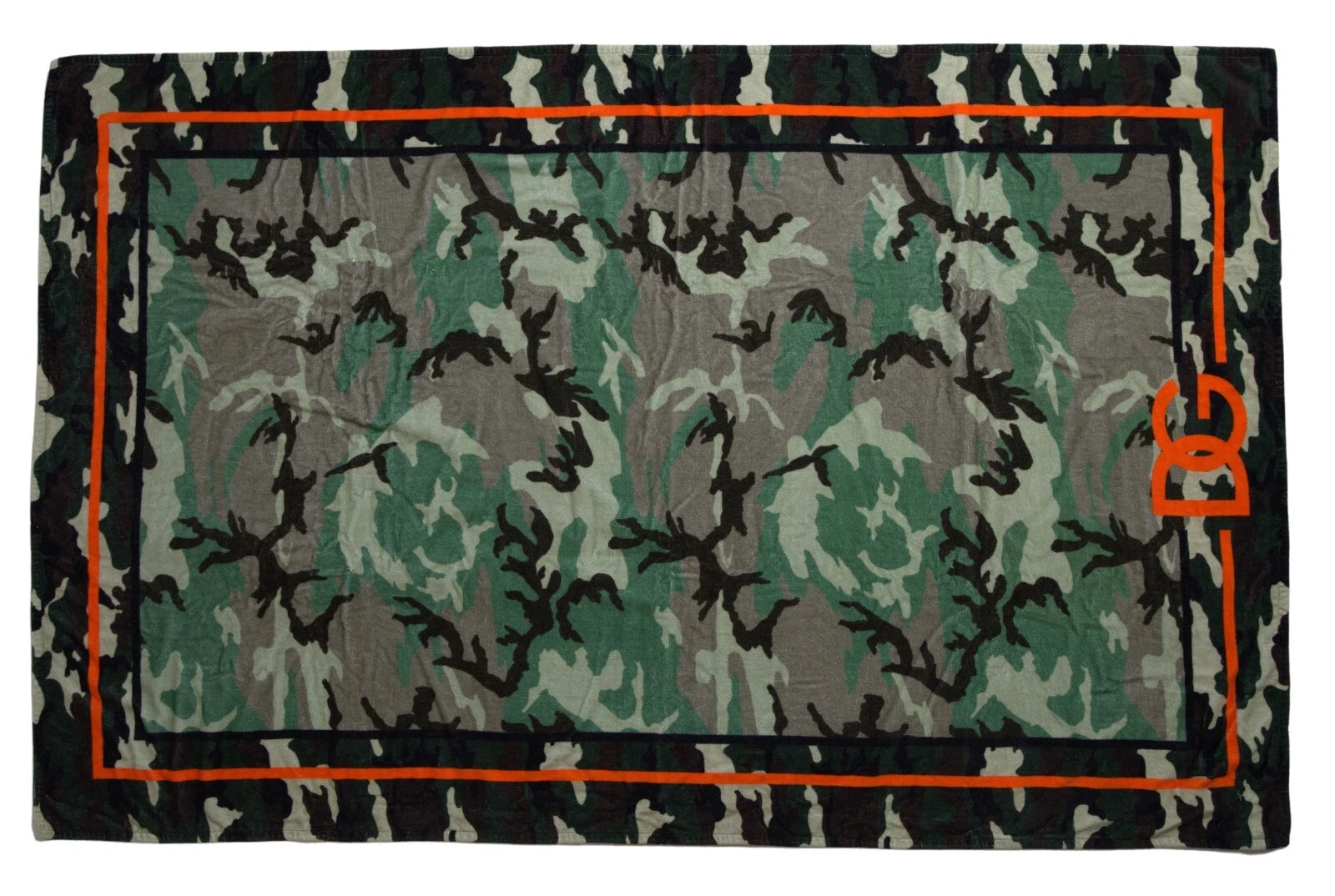 Dolce & Gabbana Mehrfarbig bedruckter Baumwoll-Wickeltuch-Schal