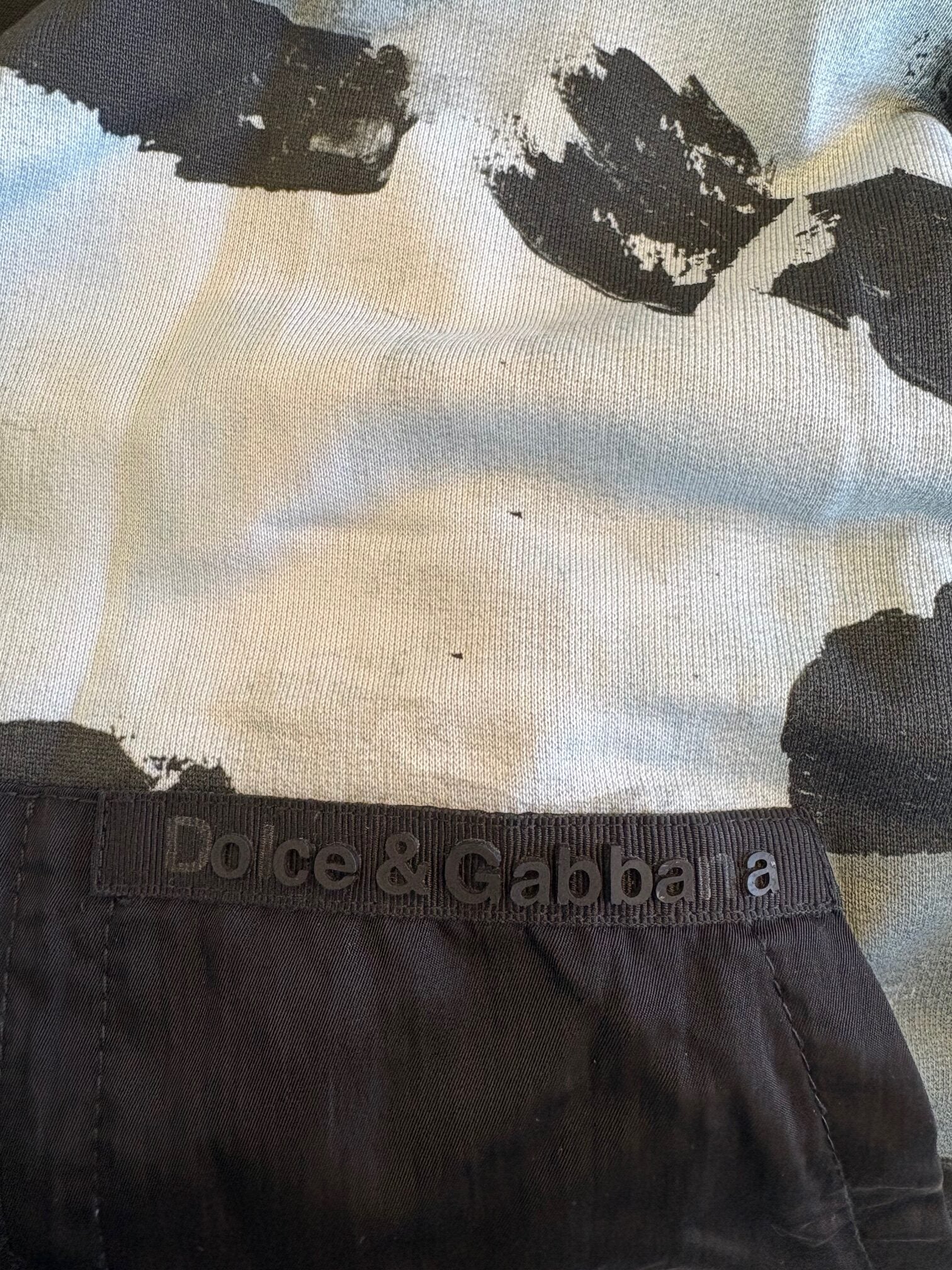 Dolce & Gabbana Multicolor Camouflage Herren Kapuzenpullover