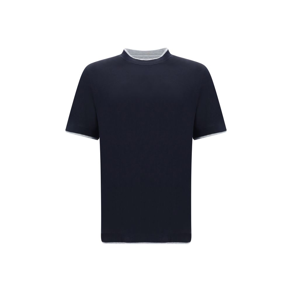 Brunello Cucinelli Seiden-T-Shirt