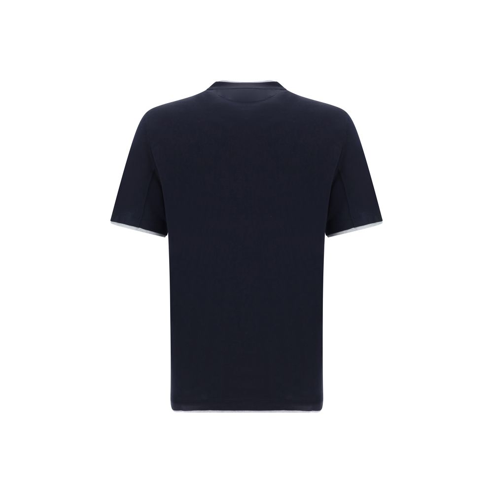Brunello Cucinelli Seiden-T-Shirt