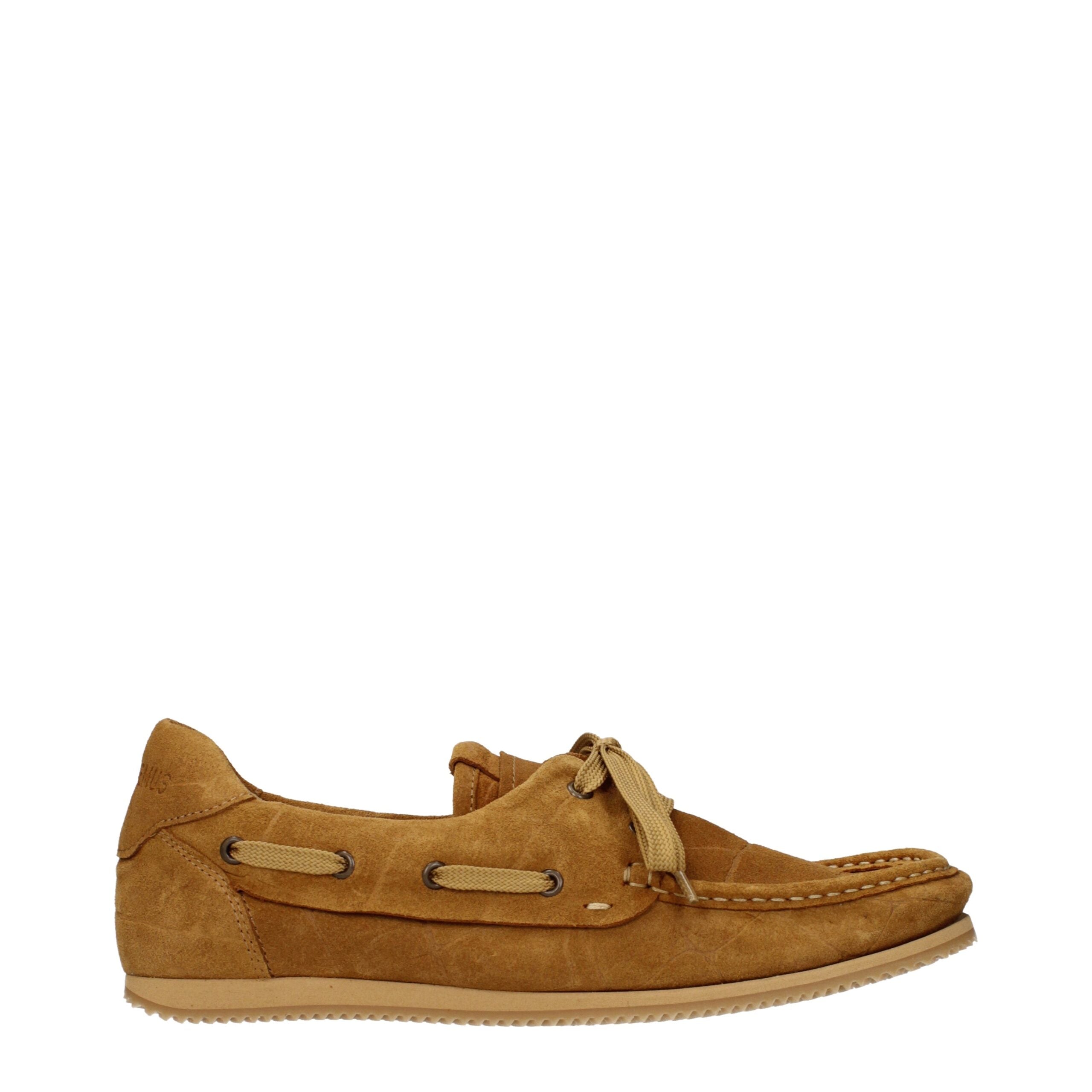 Jacquemus Braune Leder-Slipper