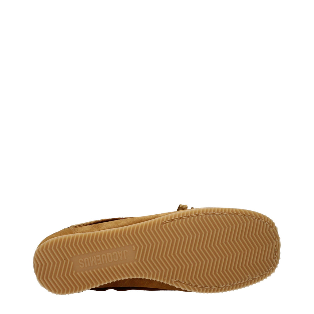 Jacquemus Braune Leder Slipper
