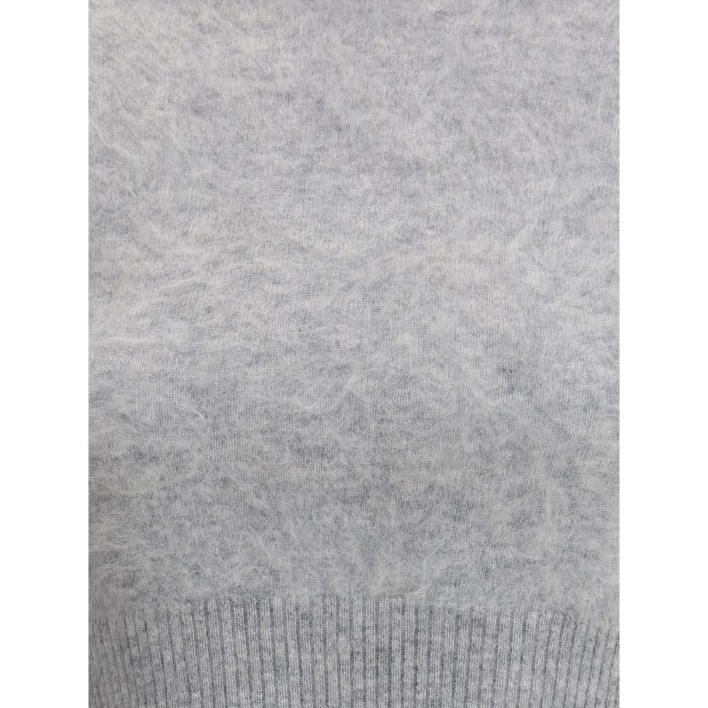 Max Mara Graues Kaschmir-Sweatshirt