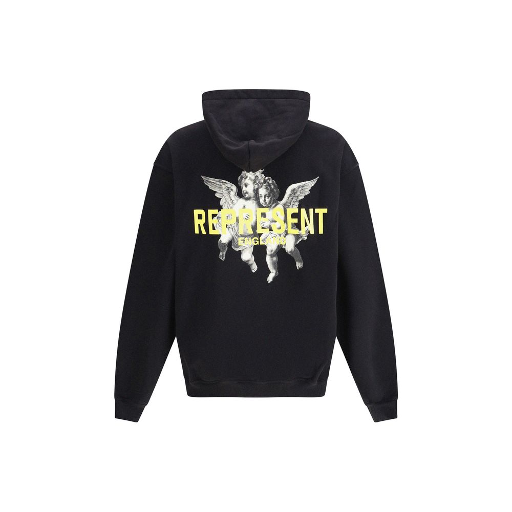 Represent Schwarzer Baumwoll-Sweatshirt