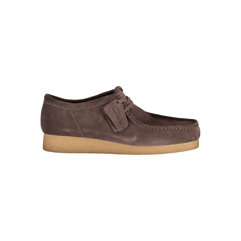 Clarks Braunes Leder Herren Sneaker