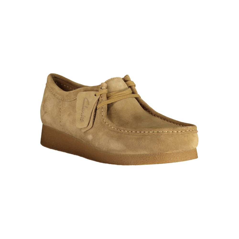 Clarks Beige Wildleder Herren Sneaker