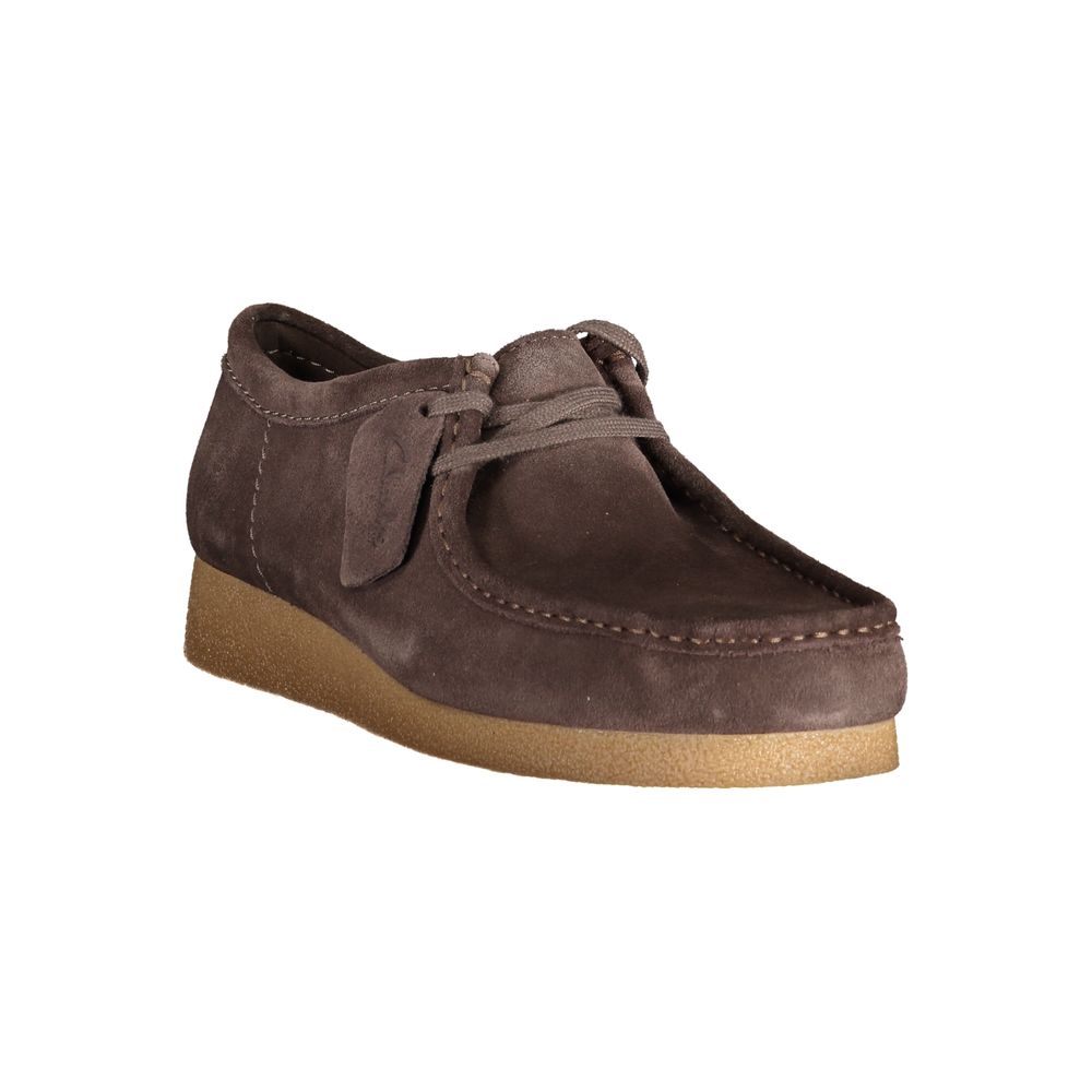 Clarks Braunes Leder Herren Sneaker