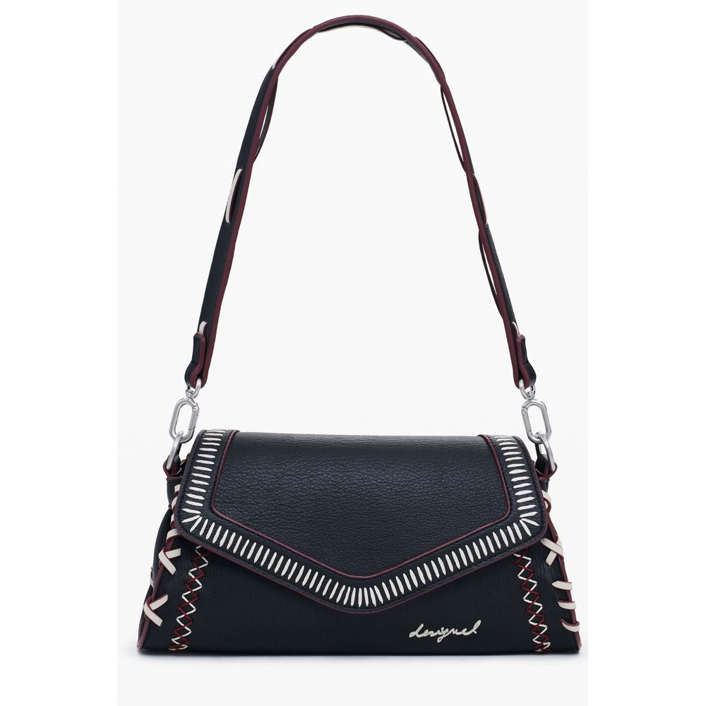 Desigual Schwarz Polyethylen Frauen Handtasche