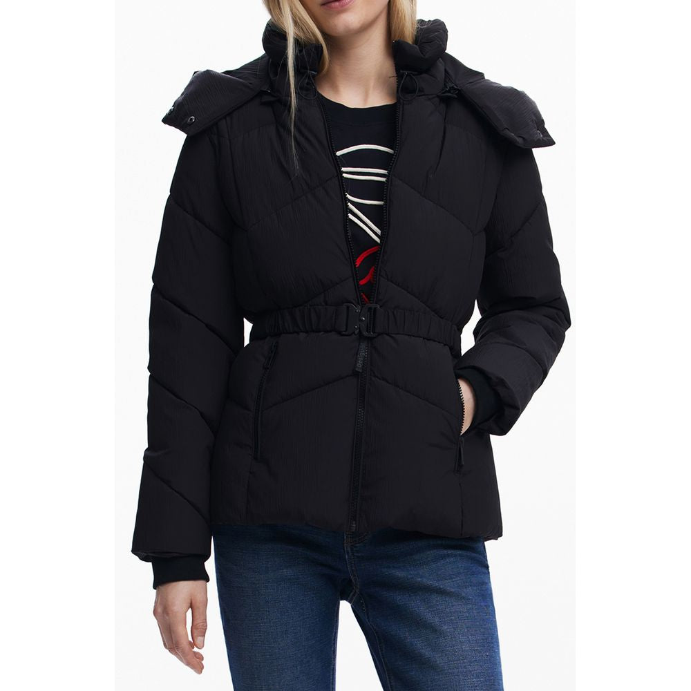 Desigual Schwarze Polyester Damen Jacke