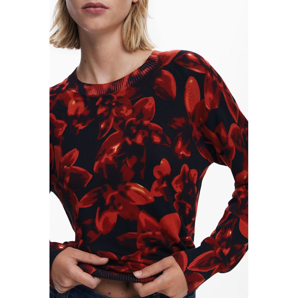 Desigual Schwarzer Viskose Pullover für Frauen