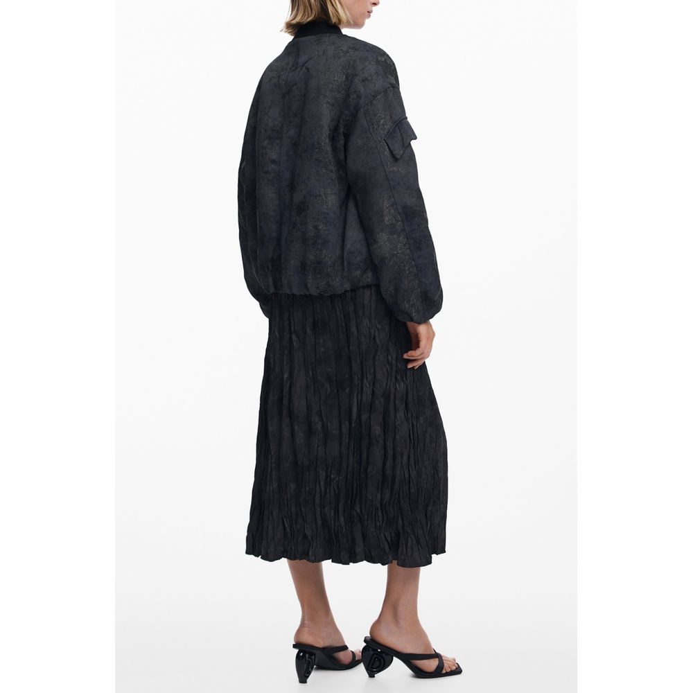 Desigual Schwarze Polyester Damen Jacke