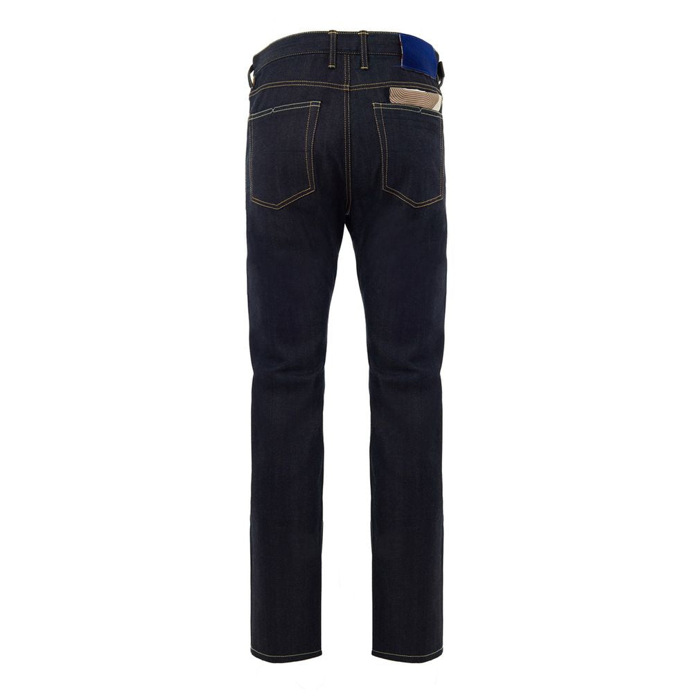 Jacob Cohen Schmal geschnittene Jeans aus blauem Polyester