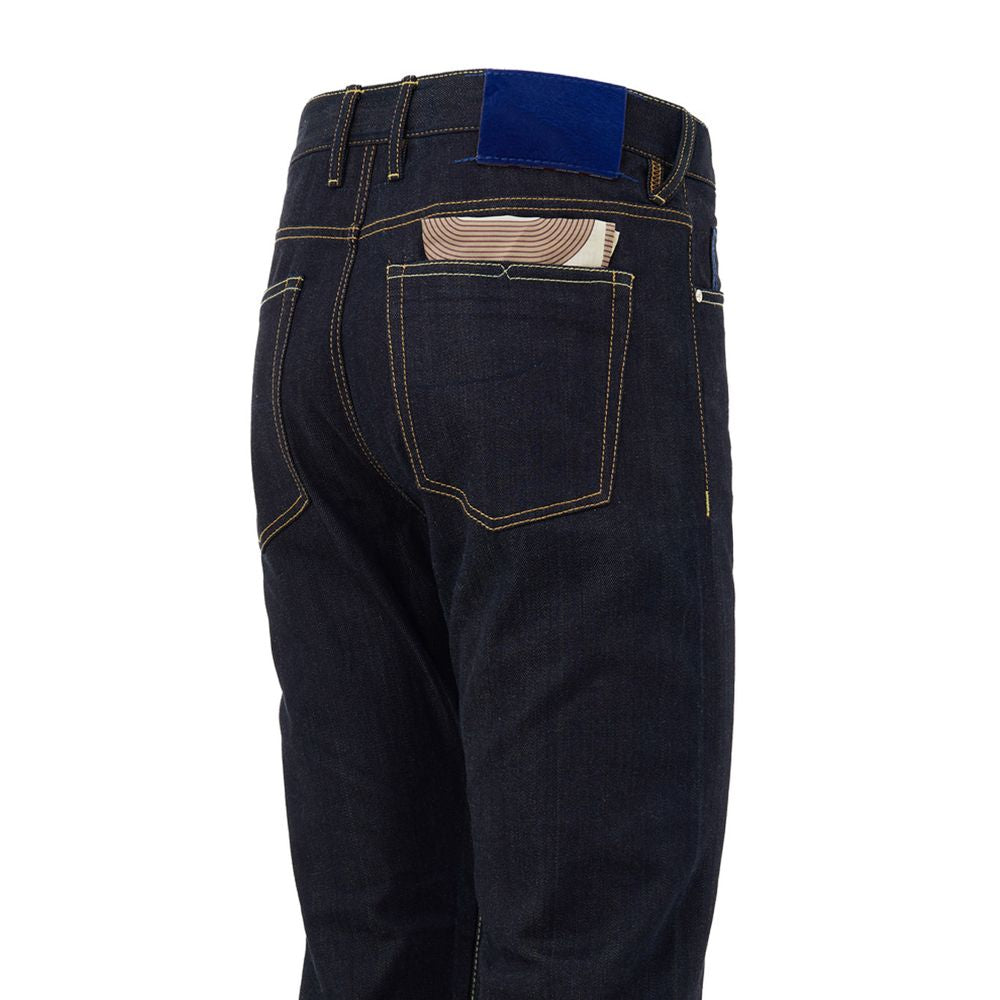 Jacob Cohen Schmal geschnittene Jeans aus blauem Polyester