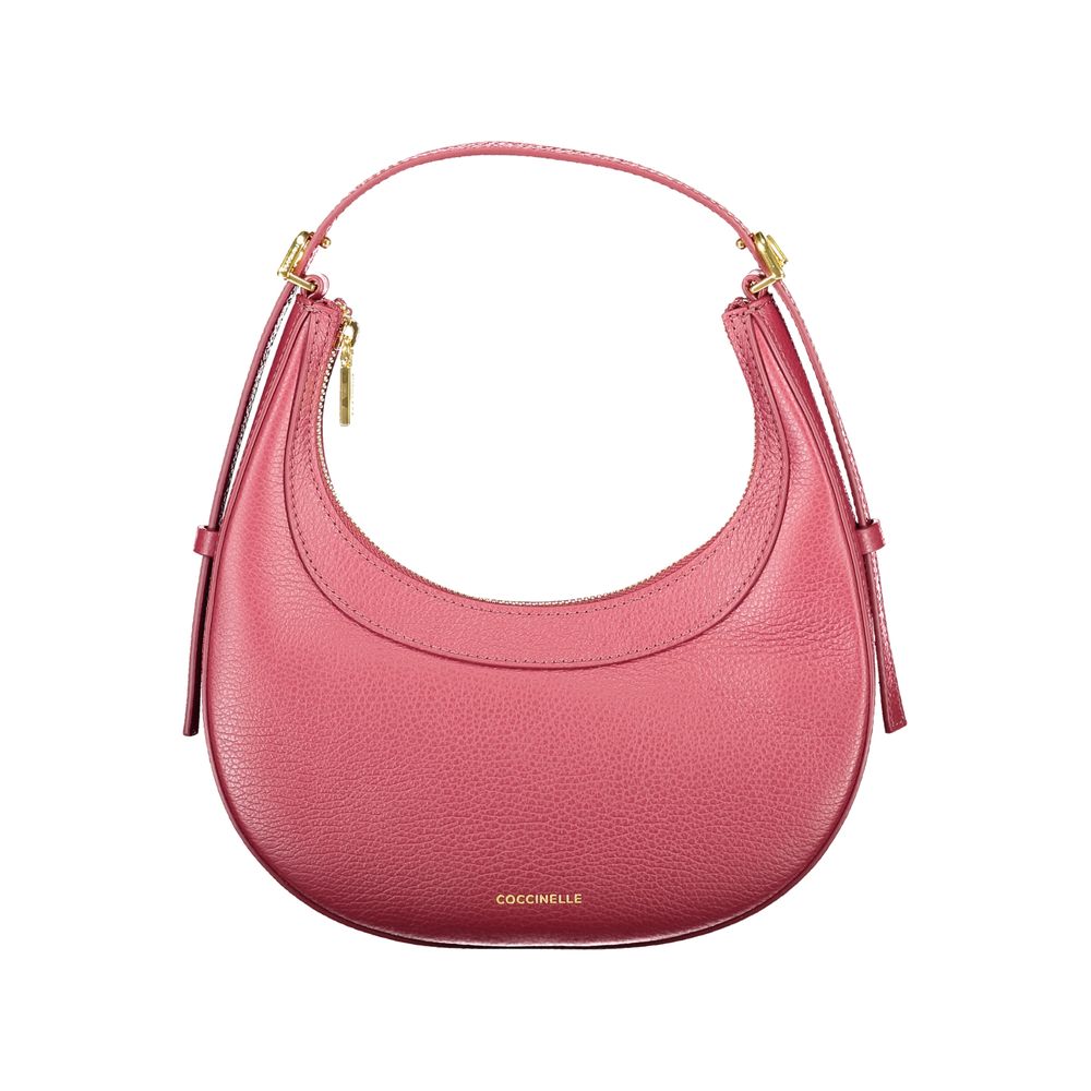 Coccinelle Lila Lederhandtasche