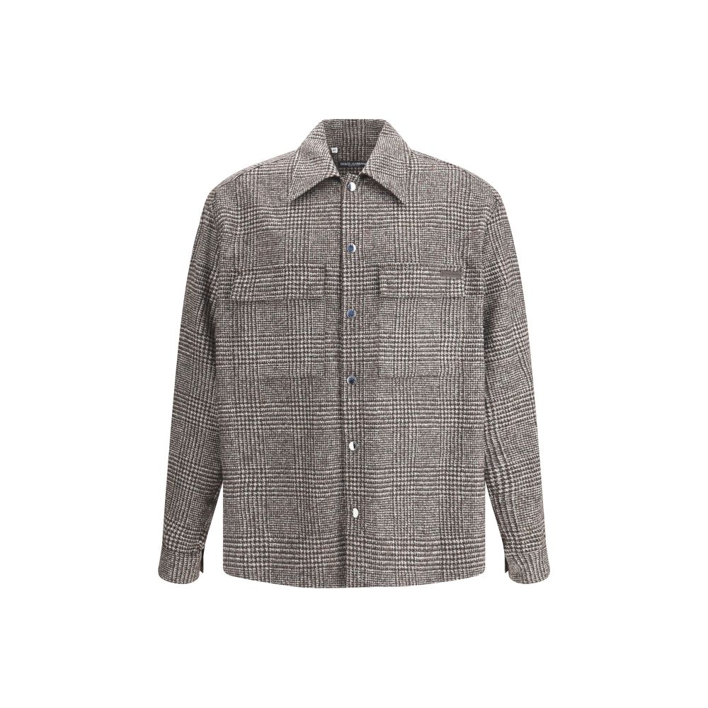 Dolce & Gabbana Tweed-Hemd