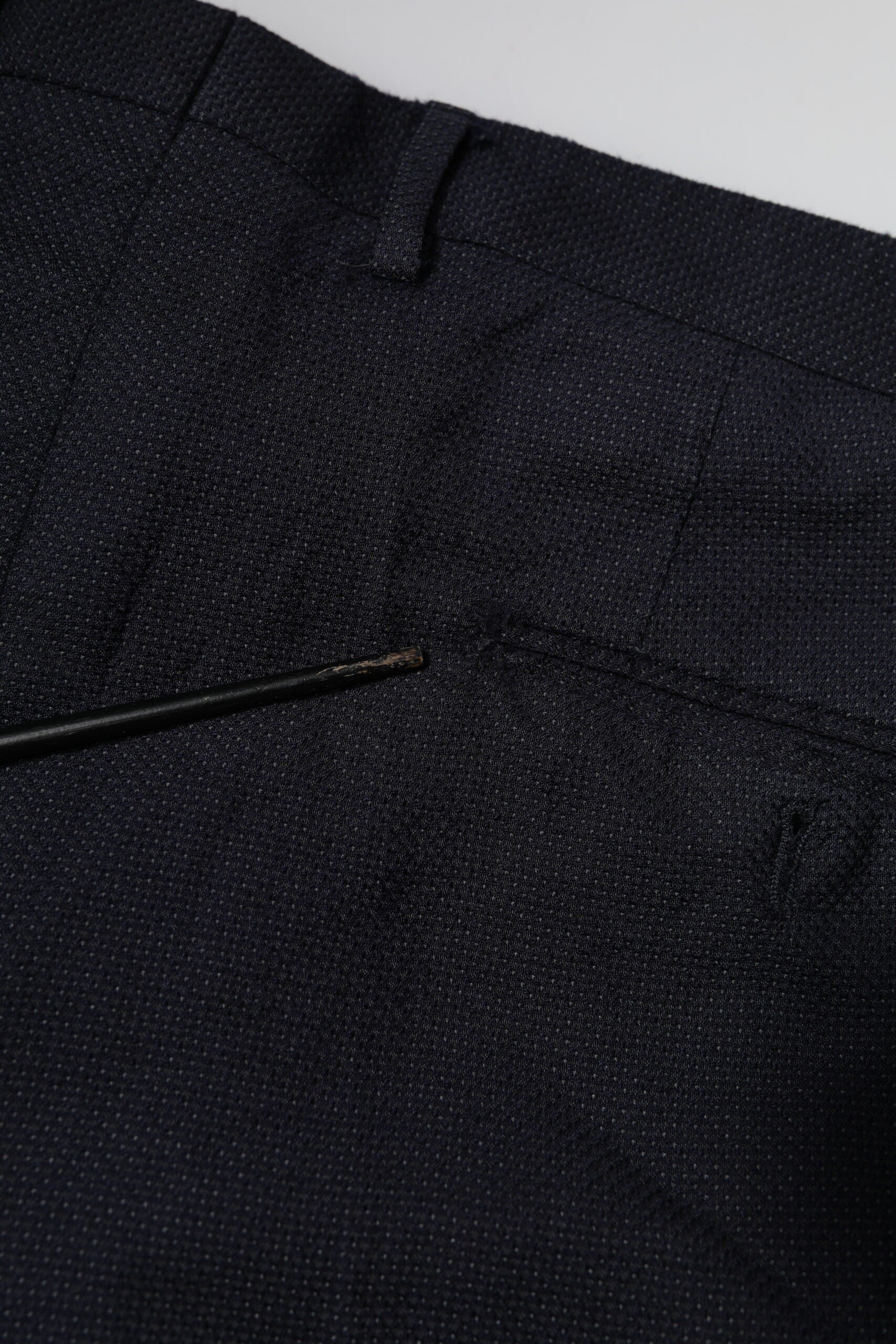 Dolce & Gabbana Graue Wolle Formelles Kleid Männer Hosen Hosen