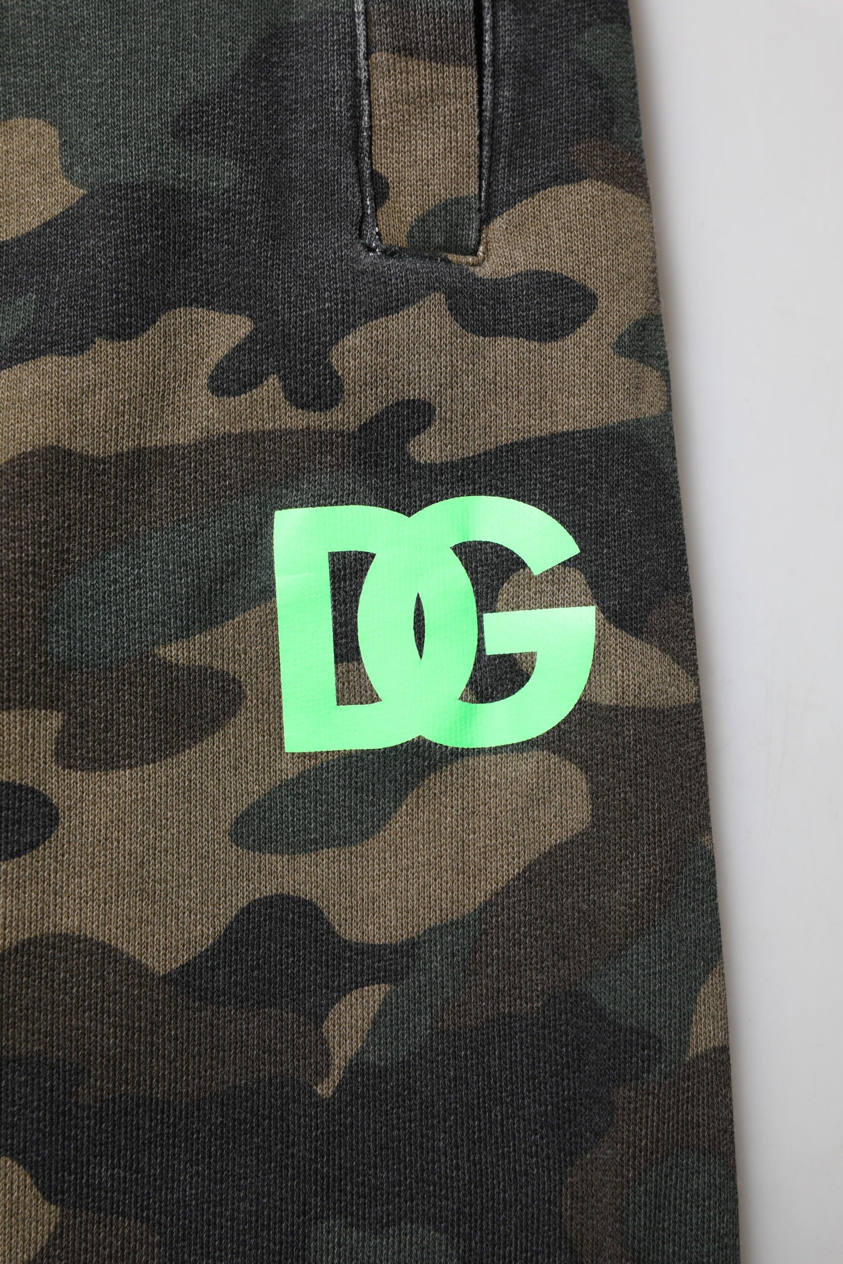 Dolce & Gabbana Multicolor Camouflage Baumwolle Herren Jogger Hose