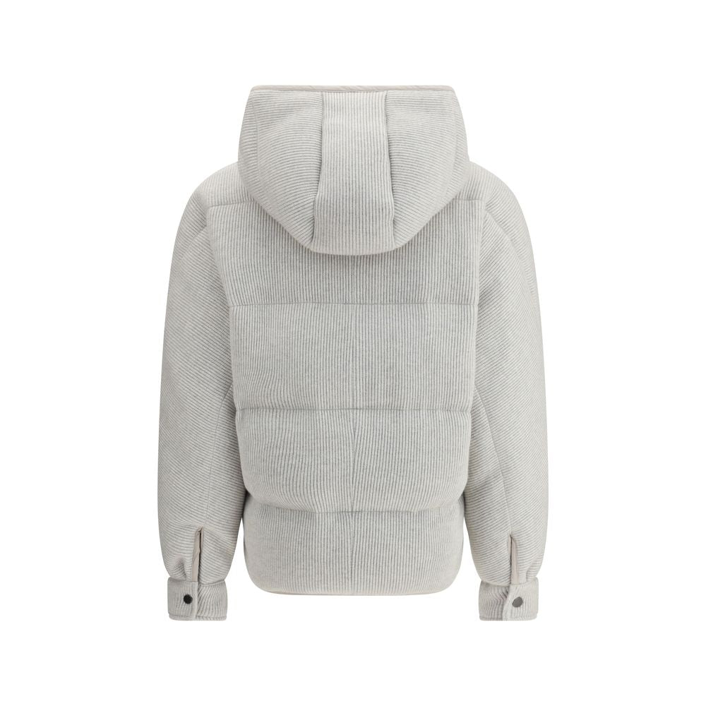 Brunello Cucinelli Lurex-Daunenjacke