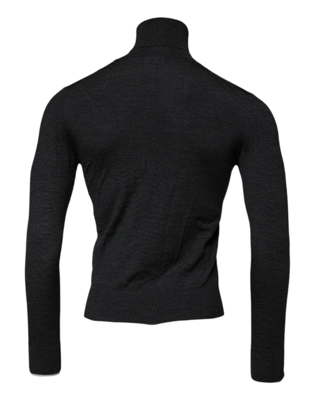 Dolce & Gabbana Schwarzer Wollpullover mit Rollkragen für Männer Pullover
